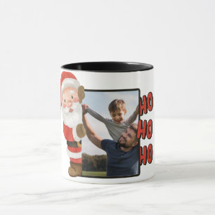Personalised Santa Claus Photo Christmas Mug