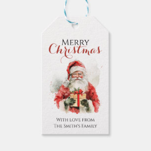 Personalised Santa Gift Tag – Custom Christmas Lab