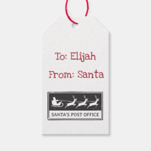 Personalised Santa Gift Tags