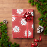 Personalised Santa North Pole Express Wrapping Paper<br><div class="desc">Personalise this North Pole Express Christmas wrapping paper with your child's name. Great for wrapping Christmas presents. Designed for you by Blackberry Boulevard.</div>