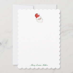 Personalised Santa Notes Invitation
