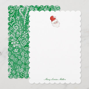 Personalised Santa Notes Invitation