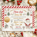 Personalised Santa Official Nice List Certificate<br><div class="desc">Personalised Santa Official Nice List Certificate</div>