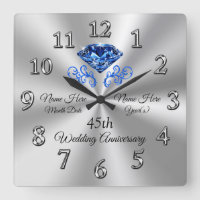 Personalised Sapphire Wedding Anniversary Gifts