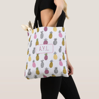 Personalised Sassy Pineapple Tote Bag