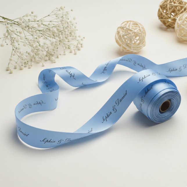 Personalised Satin Ribbon with Custom Text (Creator Uploaded)