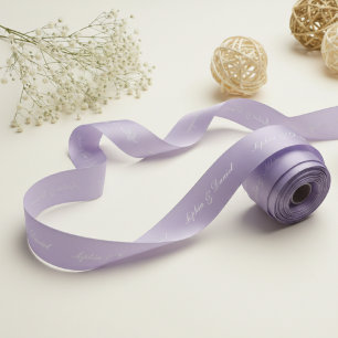 Personalised Satin Ribbon with Custom Text