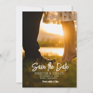 Personalised Save the Date Invitation Template