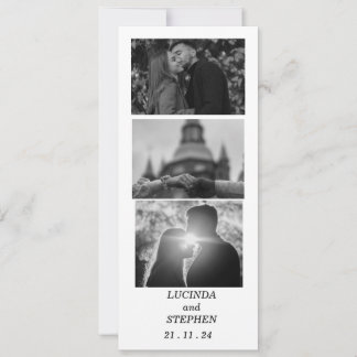 Personalised Save the Date Invitation with Couple