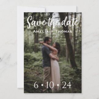 personalised save the date invitations