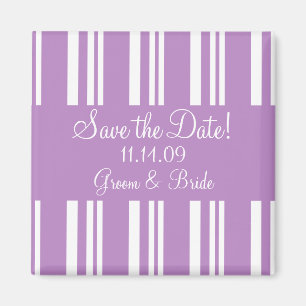 Personalised Save the Date Magnet