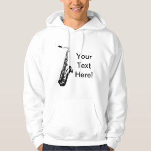 Personalised Saxophone Hoodie