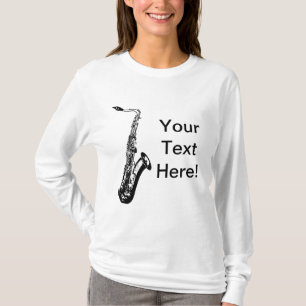 Personalised Saxophone T-Shirt