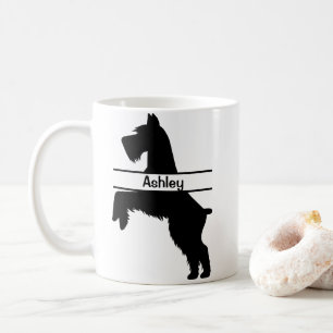 Personalised Schnauzer Pet Groomer Coffee Mug