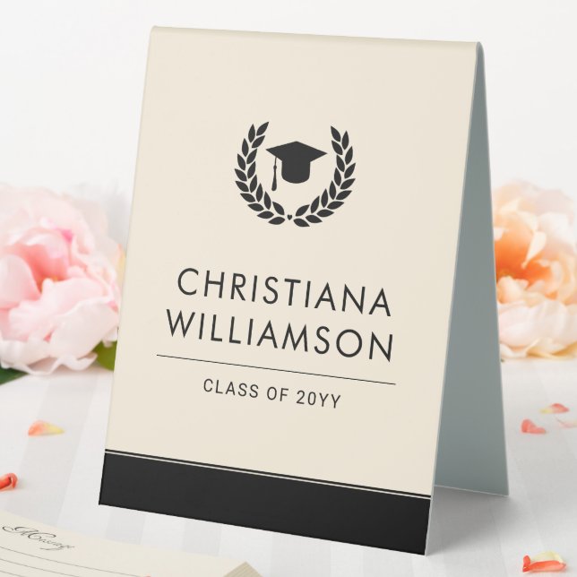 Personalised School and College Graduation Elegant (In SItu (Wedding))