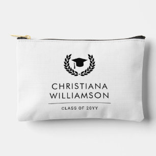 Personalised School and College Graduation Elegant Accessory Pouch