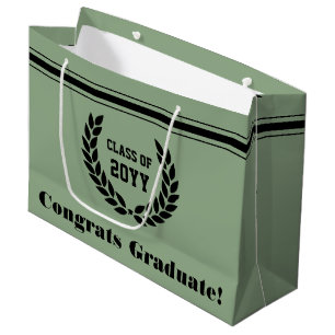 Personalised School and University Graduation Large Gift Bag