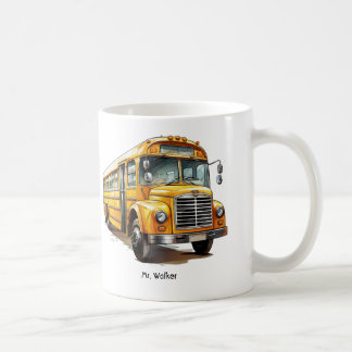 Personalised School Bus Driver's Prayer Gift Coffee Mug