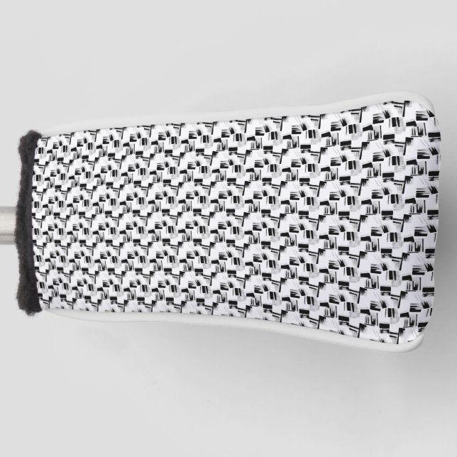 Personalised School Essentials Golf Head Cover (Front)