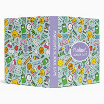 Personalised School Memories Binder