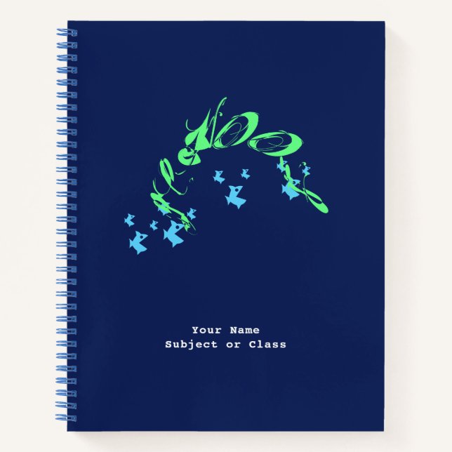 Personalised School Notebook (Front)