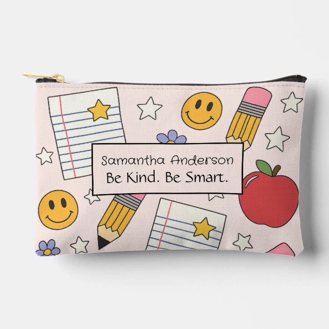 Personalised School Supply Pouch – Small Size (Front)