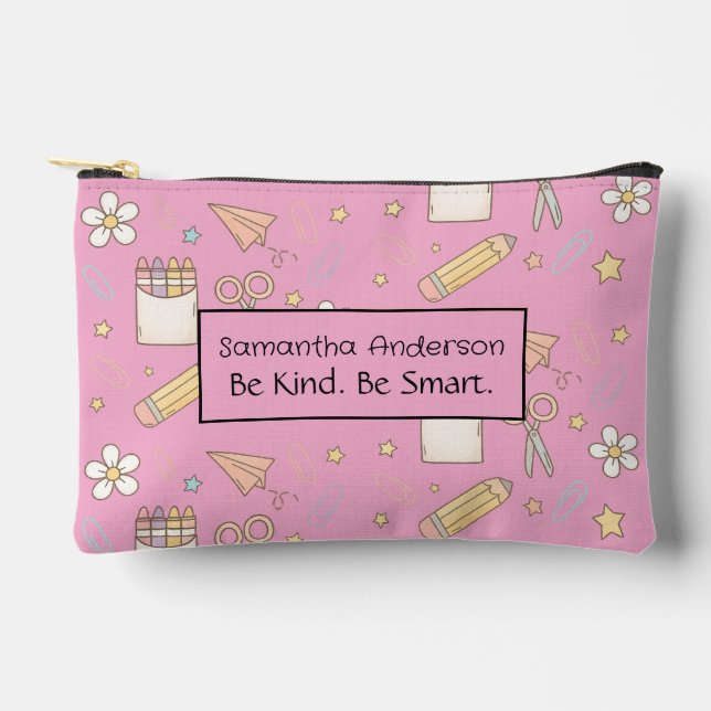 Personalised School Supply Pouch – Small Size (Front)