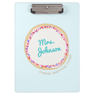 Personalised School Teacher Clipboard