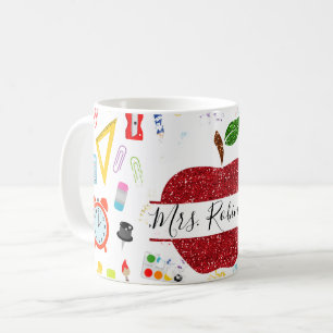 Personalised school teacher  coffee mug