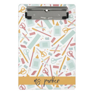 Personalised School Tools Mini Clipboard