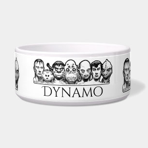 Personalised Sci-Fi Ceramic Pet Bowl