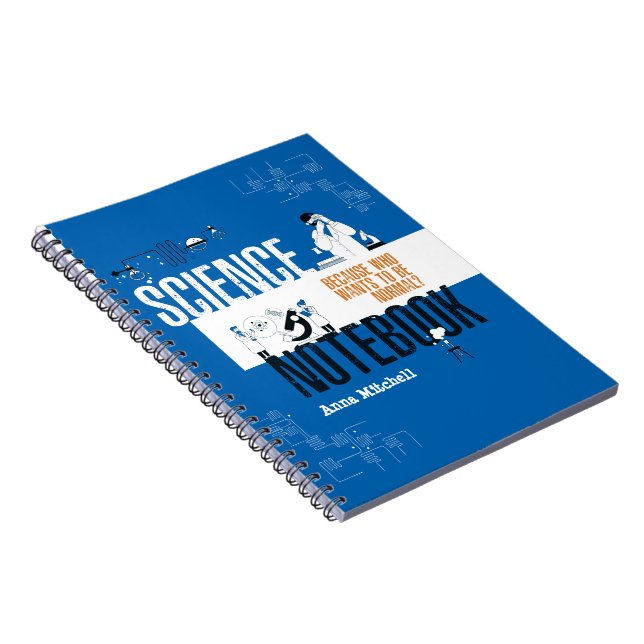 Personalised Science Chemistry Lab Notebook (Right Side)