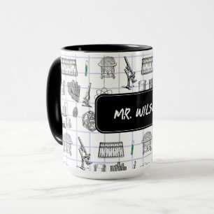 Personalised Science Chemistry Scientist Pattern Mug