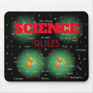 Personalised Science Rules Mouse Pad