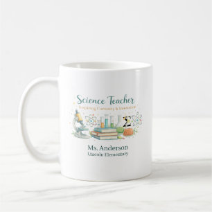 Personalised Science Teacher The Art of Discovery Coffee Mug