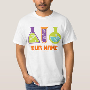 Personalised Scientist Mens Lab Tee Shirt