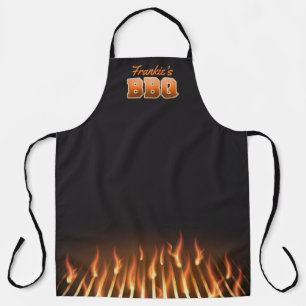 Personalised Scorchin BBQ Grillmaster Barbeque Apron
