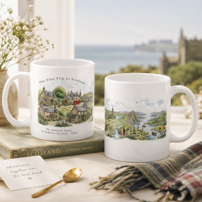 Personalised Scotland Travel Mug (Creator Uploaded)