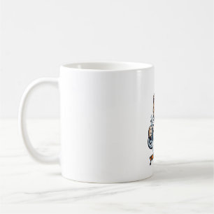 Personalised Scottish Fold Cat Scientist Mug Cus