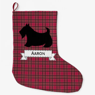Personalised Scottish Terrier Christmas Stocking
