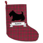 Personalised Scottish Terrier Christmas Stocking