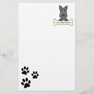 Personalised Scottish Terrier Stationery