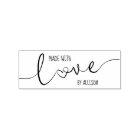 Personalised Script Lettering Made With Love