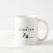 Personalised Script Mr and Mrs Bride Wedding Mug