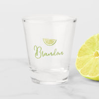 Personalised Script Name Tequila Lime