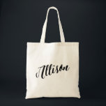 Personalised Script Tote Bag- Allison<br><div class="desc">Personalised Script Tote Bag- Allison</div>