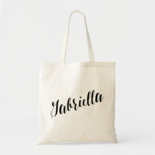 Personalised Script Tote Bag- Gabriella Bag