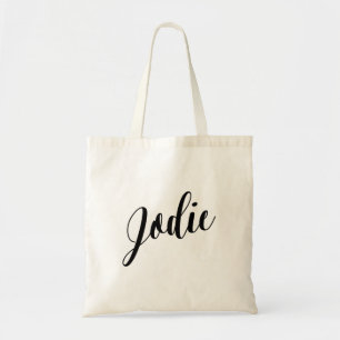 Personalised Script Tote Bag- Jodie Bag