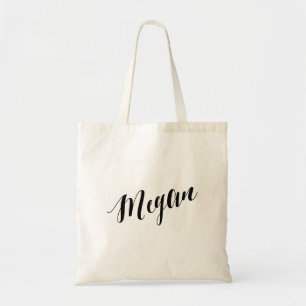 Personalised Script Tote Bag- Megan Bag