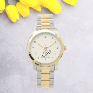 Personalised Script Watch - Blush Pink Introducing